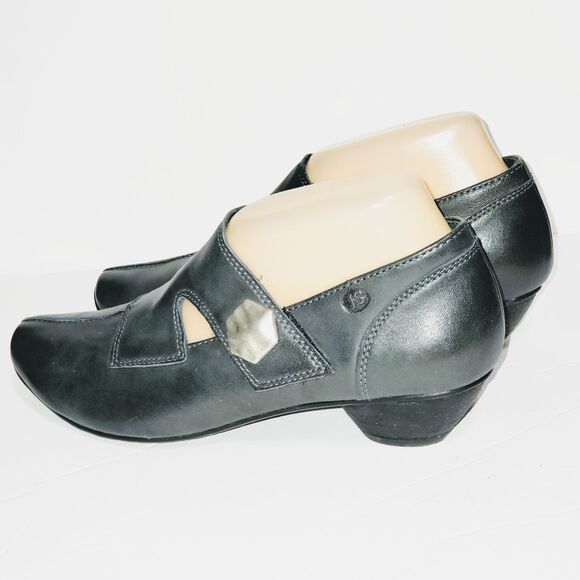 Josef Seibel Tina Gray Split Toe Mary Jane Hook Loop Low Heel Size US 7 EU 38 - Picture 3 of 11